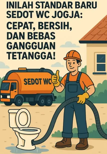 Standar Baru Sedot WC Jogja – Cepat, Hening, dan Bebas Tumpah